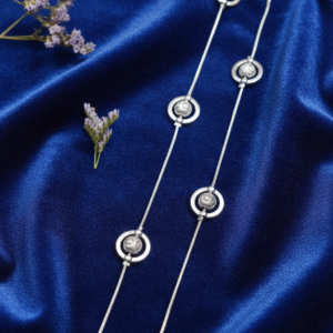 Vibrant Veils Whispering Vines Anklet