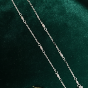 Vibrant Veils Silver Replica Mahi Heer Anklet (Pair)