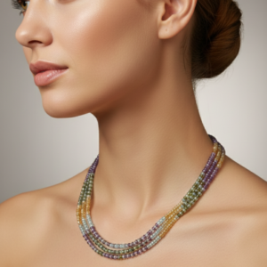 Enchanted Grove Ombré Harvest Prism Necklace