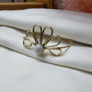 The Selene Lotus Cuff