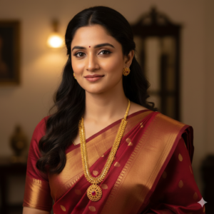 VIBRANT VIELS ACCENTED RANI HAAR