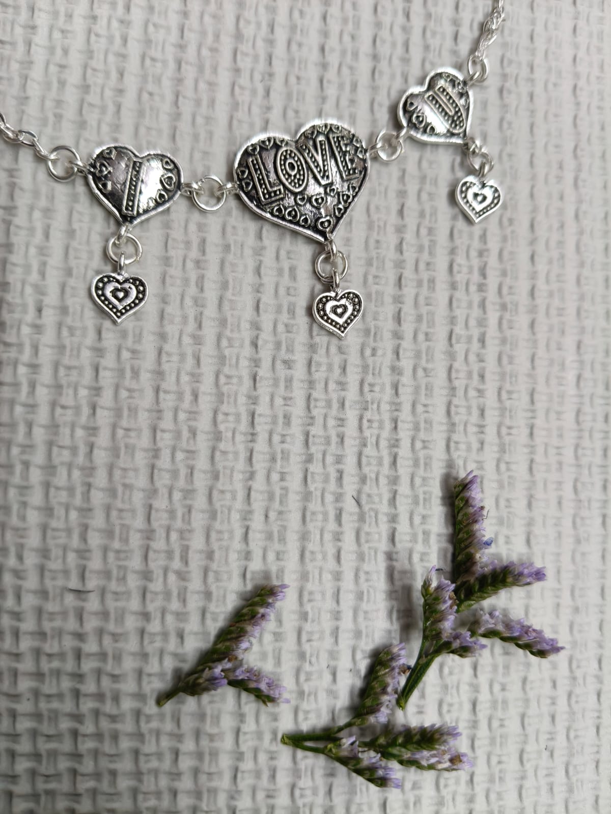 Vibrant Veils Heart Harmony & Anklet (Pair) - Image 4