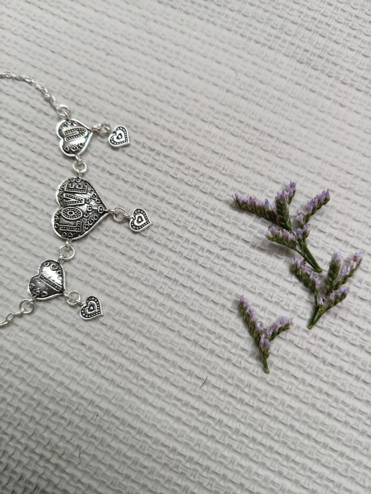 Vibrant Veils Heart Harmony & Anklet (Pair) - Image 2