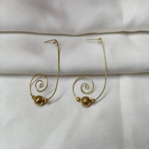 Ancient Orbit Threaders, Fibonacci Swirls, Spiral Danglers