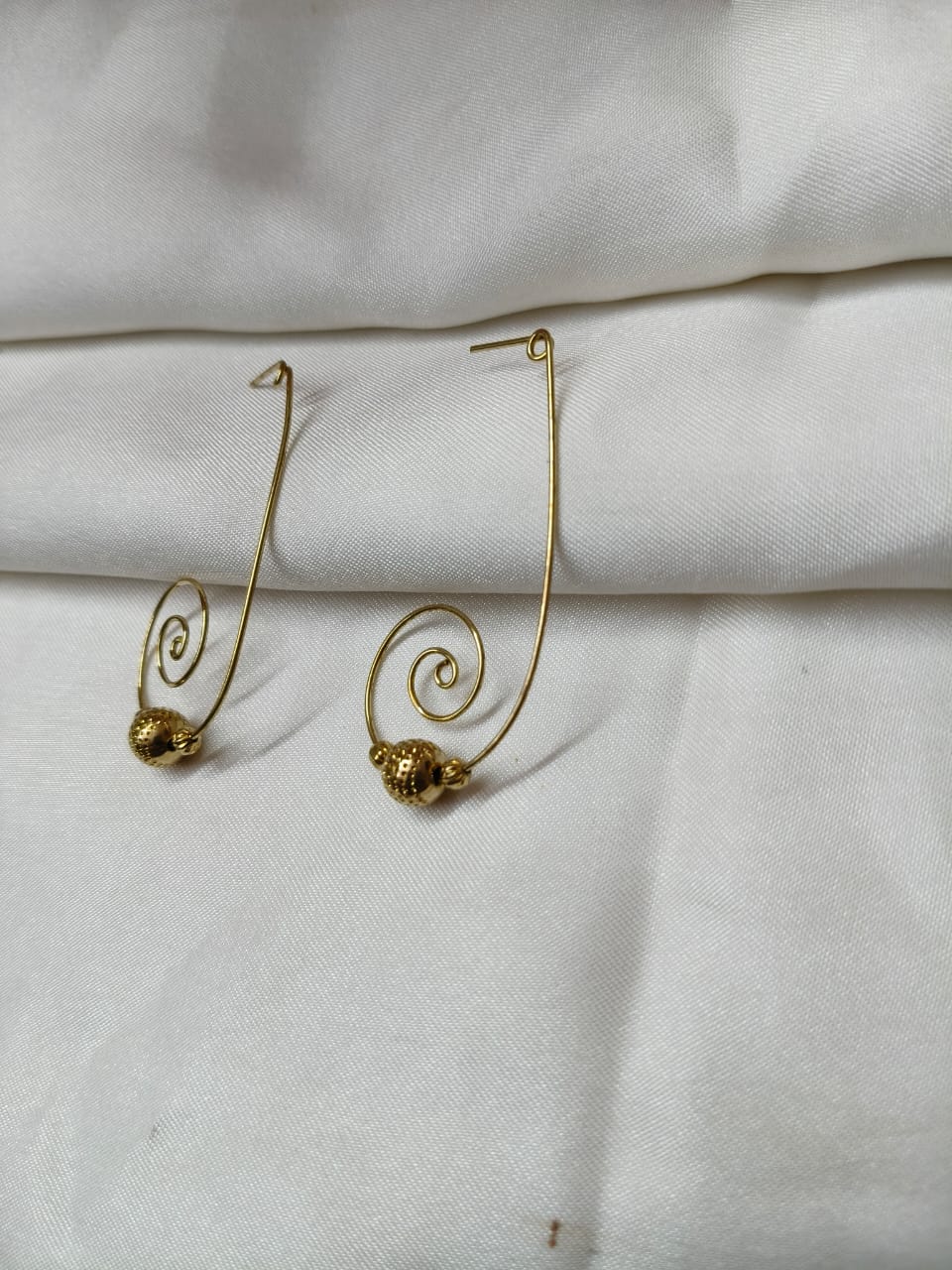 Ancient Orbit Threaders, Fibonacci Swirls, Spiral Danglers - Image 6